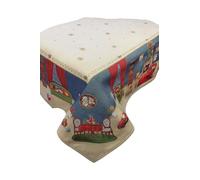 dolcecasabiancheria Tovaglia Copritavolo Natalizio Gobelin con Lurex 6/12 Posti Hessense Tartan Agrifoglio (Desideri, per 6 (cm 140 x 180))