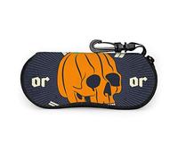 Dolcetto o scherzetto di Halloween Occhiali da sole Custodia morbida Cerniera in neoprene portatile ultraleggera con custodia per occhiali con clip da cintura