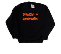 Dolcetto o Scherzetto Halloween Felpa Bambino
