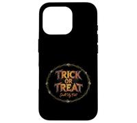 Dolcetto O scherzetto Odore I miei piedi Divertente Halloween Tipografi Custodia per iPhone 16 Pro