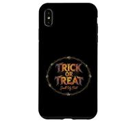 Dolcetto O scherzetto Odore I miei piedi Divertente Halloween Tipografi Custodia per iPhone XS Max