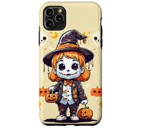 Dolcetto o scherzetto simpatico pupazzo bambino divertente Custodia per iPhone 11 Pro Max
