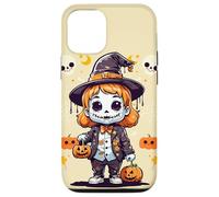 Dolcetto o scherzetto simpatico pupazzo bambino divertente Custodia per iPhone 12/12 Pro