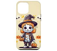 Dolcetto o scherzetto simpatico pupazzo bambino divertente Custodia per iPhone 12 Pro Max
