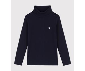 Dolcevita a maniche lunghe Blu 10 anni - 138 cm Tinta unita