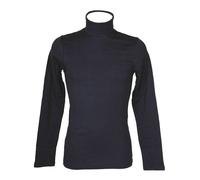 RAGNO Dolcevita Ciclista Collo roulle Uomo Maglia Manica Lunga Caldo e soffice Cotone bio Articolo U262AK BIO Cotton Dolcevita, 078 Bleu, XL