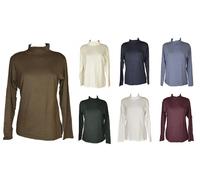 Dolcevita ciclista donna maglia manica lunga calda viscosa RAGNO articolo 07662K