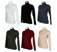 Dolcevita ciclista donna maglia manica lunga caldo e soffice cotone bio RAGNO ar