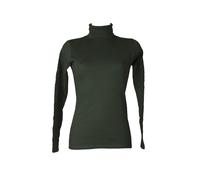 Dolcevita ciclista donna maglia manica lunga caldo e soffice cotone bio RAGNO ar
