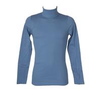 Dolcevita ciclista xps collo roule uomo maglia manica lunga caldo cotone biologi