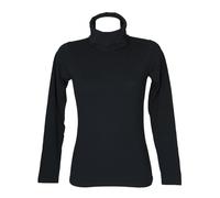 Dolcevita collo alto donna maglia manica lunga con dispositivo di protezione fac