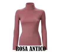 DOLCEVITA DONNA COLLO ALTO ECO COTONE CALDO INVERNALE VESTIBILITA' SKINNY RAGNO