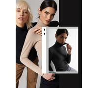 Dolcevita donna manica lunga tinta unita 4861 JADEA