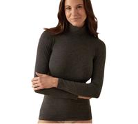 JADEA Maglia Dolcevita 4267 Donna - Cotone Elasticizzato, Manica Lunga, Comfort Autunno Inverno, Nero, L
