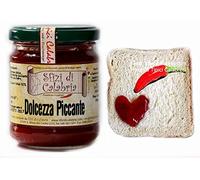 Dolcezza Piccante - Confettura Peperoncino Calabrese vaso 230gr Marmellata Piccante - Prodotti Tipici Sfizi di Calabria