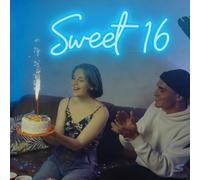 Dolci 16 regali di compleanno della luce della decorazione del partito su ordinazione dell'insegna al neon, segni principali
