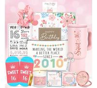 Dolci 16 regali per ragazze 16° compleanno regali per ragazze 16 anni Ragazza Idee regalo di compleanno Regali fantastici per ragazze di 16 anni Dolci sedici regali per ragazze Happy 16th Birthday