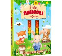 Dolci animali. Piccoli amici creativi. Ediz. illustrata. Con pastelli sagomati impilabili