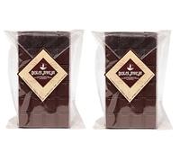 Dolci Aveja Tavoletta di Cioccolato Fondente Extra 80% - Pacco da 2 x 90 g