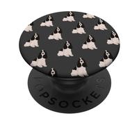 Dolci Cocker Spaniel in grigio scuro - Regali per gli amanti dei cani PopSockets PopGrip Adesivo