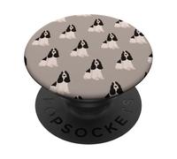 Dolci Cocker Spaniel in morbido kaki - Regali per gli amanti dei cani PopSockets PopGrip Adesivo