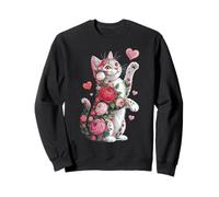 Dolci Fiori per Gatto Proprietari di Composti da Cats Felpa