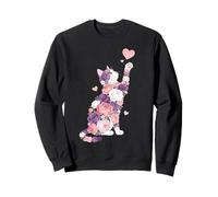 Dolci Fiori per Gatto Proprietari di Composti da Cats Felpa