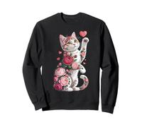 Dolci Fiori per Gatto Proprietari di Composti da Cats Felpa