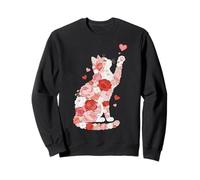 Dolci Fiori per Gatto Proprietari di Composti da Cats Felpa