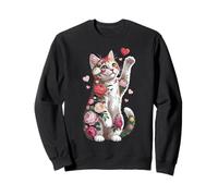 Dolci Fiori per Gatto Proprietari di Composti da Cats Felpa