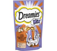 Dolci per gatti Dreamies, gustosi snack con delizioso pollo e deliziosa...