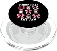 Dolci Ragazze Mangiare Jam Appassionato Trattare PopSockets PopGrip per MagSafe