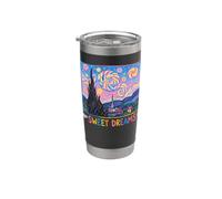 Dolci Sogni Carino Van Gogh Notte Stellata Pittura Caramelle Bicchiere termico in acciaio inox doppia parete