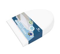 DOLCI SOGNI - Cuscino Letto Antireflusso a Cuneo 35x30x6 cm - Rialzo Letto per Reflusso - Antireflusso Cuscino per Reflusso Gastroesofageo Supporto Triangolo Alza Materasso