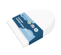 DOLCI SOGNI - Cuscino Letto Antireflusso a Cuneo - Rialzo Letto per Reflusso - Antireflusso Cuscino per Reflusso Gastroesofageo Supporto Triangolo Alza Materasso 35x30x6 cm