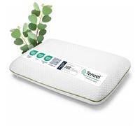 DOLCI SOGNI - Cuscino Memory Foam Ergonomico 60x40x6 per Bambini +2 Anni in Fibra Tencel Ipoallergenica - Sicuro, Traspirante e Certificato OEKO-TEX - Cuscino bambino 2 anni +