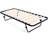DOLCI SOGNI Letto a Scomparsa Singolo 80x190, Letto Estraibile con Struttura in Ferro, Letto Singolo Salvaspazio 100% Made in Italy, Rete Estraibile Sottoletto con Ruote per Ospiti