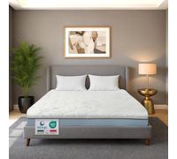 DOLCI SOGNI Materasso Francese 140x190 Memory Foam - Materasso 140x190 Alto 20cm, Doppio Comfort Ortopedico e Ergonomico, Sfoderabile con lato Estate e lato Inverno, Made in Italy