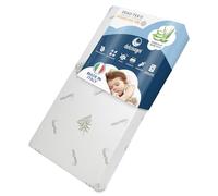 DOLCI SOGNI Materasso Lettino 60x120 cm Spessore 14 cm, OEKO-TEX® e CertiPUR™ Materasso Culla Bambino per Lettino Neonati, Fodera in Aloe Vera Sfoderabile e Lavabile, Materasso Lettino Neonato