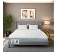 DOLCI SOGNI Materasso Matrimoniale 180x200 cm Memory Foam - Materasso Alto 20cm, Doppio Comfort Ortopedico e Ergonomico, Sfoderabile con lato Estate e lato Inverno, Made in Italy