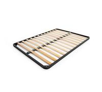 DOLCI SOGNI Rete 140x190 Senza Piedi, Rete Ortopedica Doghe Letto Matrimoniale, Rete 140x190 a Doghe per Letto a incasso, 100% Made in Italy