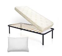 DOLCI SOGNI Rete Letto Singolo 90x190, Struttura Letto Singolo Senza Piedi Rete Ortopedica, 100% Made in Italy