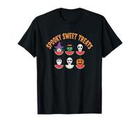 Dolci Spettrali Mostri di Anguria di Halloween Maglietta