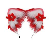 Dolci Studenti Unisex Scatto Foto Fascia per Capelli Con Fiocco/Decori di Fiori Volpi Orecchie Fasce Rosa Cartoon Capelli Cerchio Carino Fasce Per Donna Carino Fasce Per Donna Per Il Lavaggio Del Viso