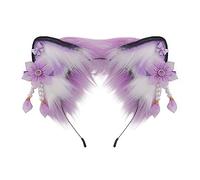 Dolci Studenti Unisex Scatto Foto Fascia per Capelli Con Fiocco/Decori di Fiori Volpi Orecchie Fasce Rosa Cartoon Capelli Cerchio Carino Fasce Per Donna Carino Fasce Per Donna Per Il Lavaggio Del Viso