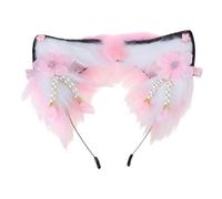 Dolci Studenti Unisex Scatto Foto Hairband Con Bowknot/Flower Decors Volpe Orecchio Fasce Cartoon Cerchio per Capelli Cosplay Fasce Per Donna Cosplay Fascia Volpi Forma Orecchio Halloween Cerchietto