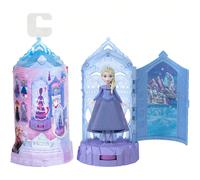 Dolci surprise Mattel Frozen - miniature di bambole e playset castello in miniatura con bambole girevoli, castello di ghiaccio a sorpresa dai film (stili possono variare) Tagli UnicaPolicloruri di vin