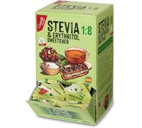 Dolcificante Stevia + Eritritolo 1:8 | 504 Bustine Da 1G | Sostituto Dello Zucch