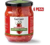 DOLCIMETA' DI DATTERINO ROSSO ITALIANO COSI COM'E' 540GR. CONFEZIONE 6 PEZZI