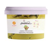 Dolcincasa-Crema al Pistacchio spalmabile o per farcire 500g Senza Glutine Alta Qualità per Ricette Dolci e Salate